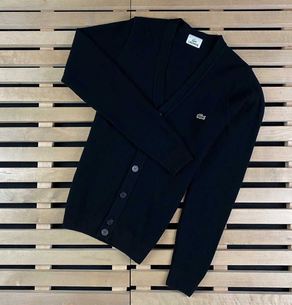 Lacoste × Luxury Unisex Wool Cardigan Sweater Lac… - image 1