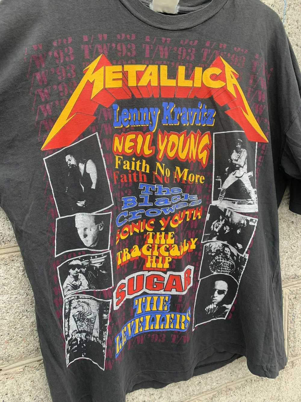 Band Tees × Metallica × Vintage Vintage Metalica … - image 2