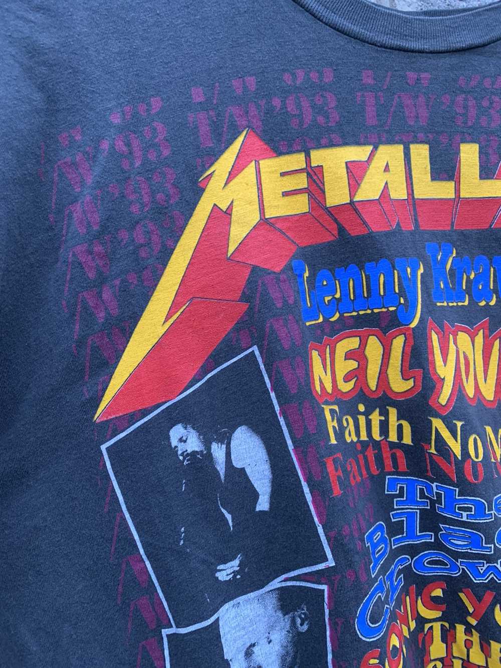 Band Tees × Metallica × Vintage Vintage Metalica … - image 3