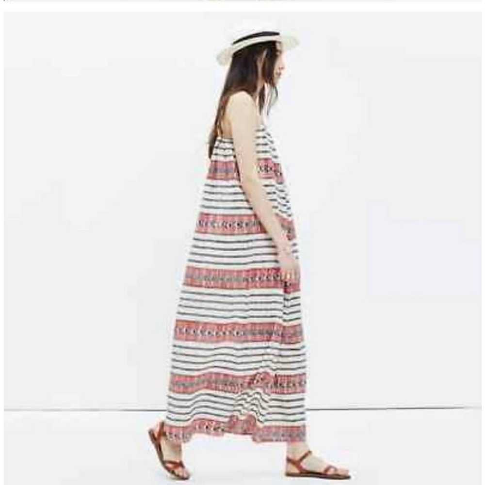 Madewell Boho Tribal Print Maxi Dress-size M - image 2