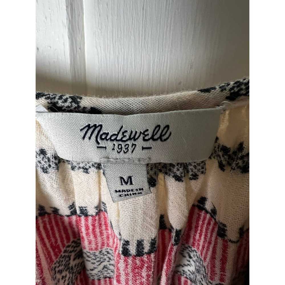 Madewell Boho Tribal Print Maxi Dress-size M - image 4