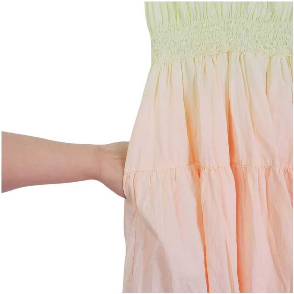 S/W/F Sunset Ombré Tie-Dye Tiered Maxi Dress M Sl… - image 8