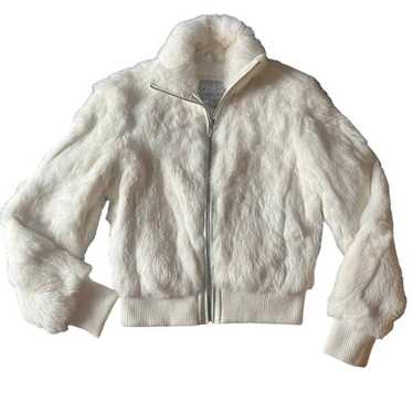 レフレム 美品☆☆Rabbit ear fur blouson Rabbit Ear Hoodie Frill Fluffy Coat – Belchic