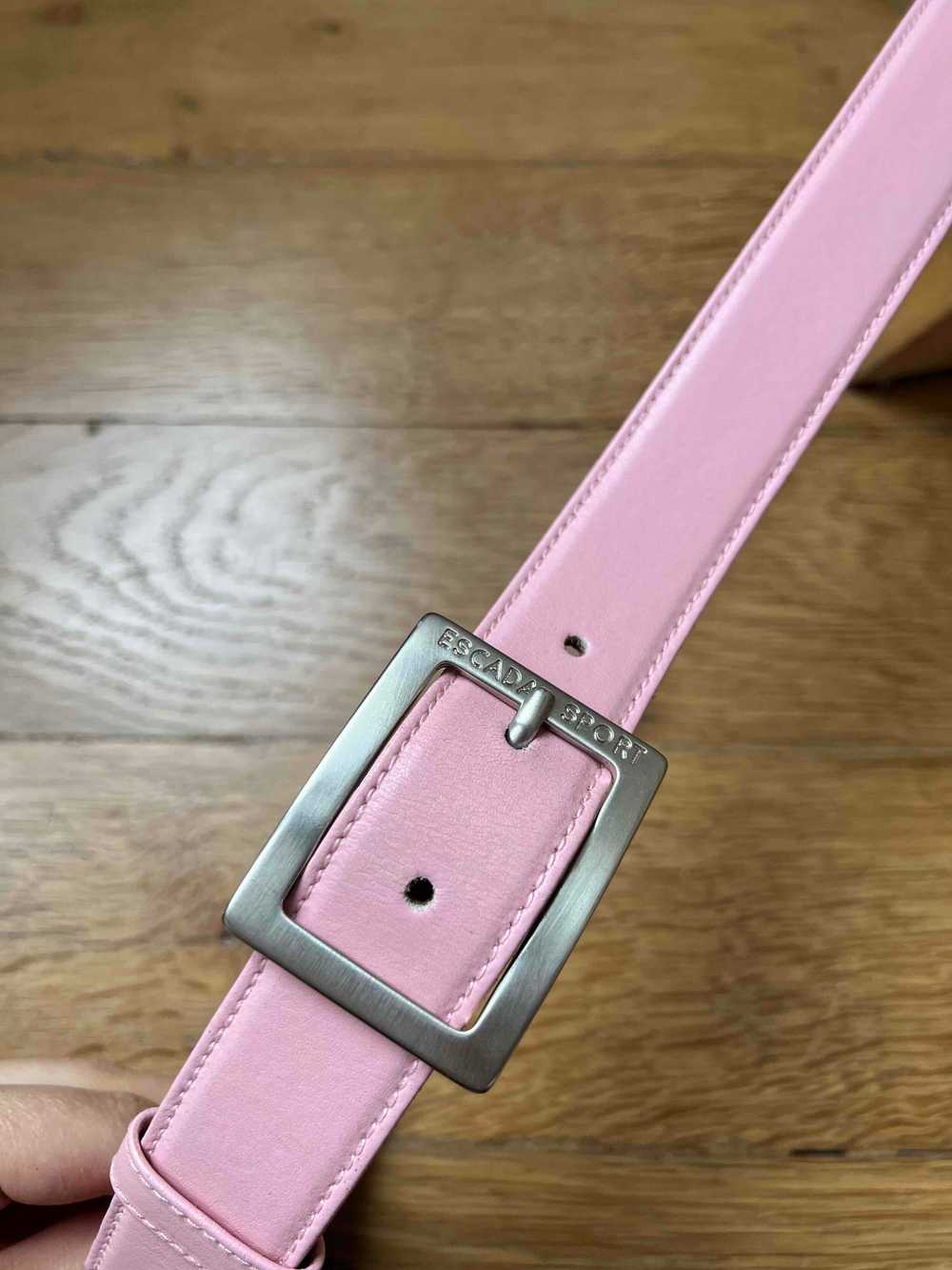 Escada leather belt - image 2