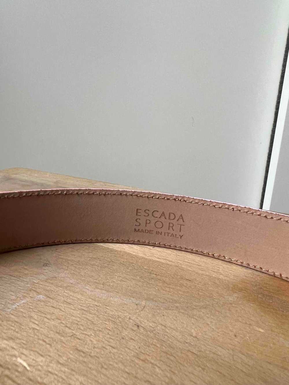 Escada leather belt - image 3