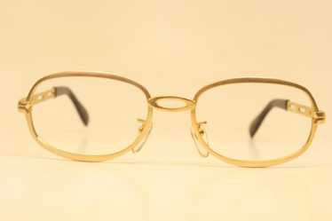 Vintage Gold Metal Eyeglasses Unused Vintage Eyew… - image 1