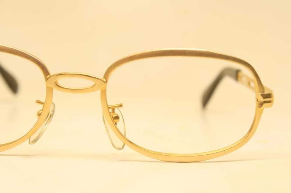 Vintage Gold Metal Eyeglasses Unused Vintage Eyew… - image 3