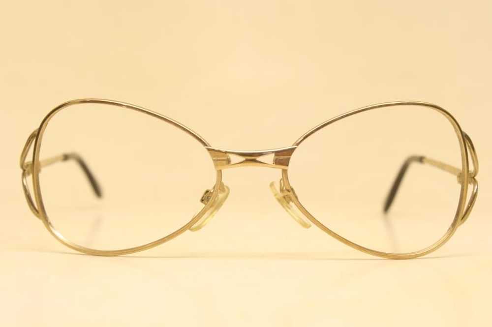 Vintage Gold Metal Eyeglasses Unused Vintage Eyew… - image 1