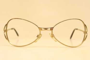 Vintage Gold Metal Eyeglasses Unused Vintage Eyew… - image 1