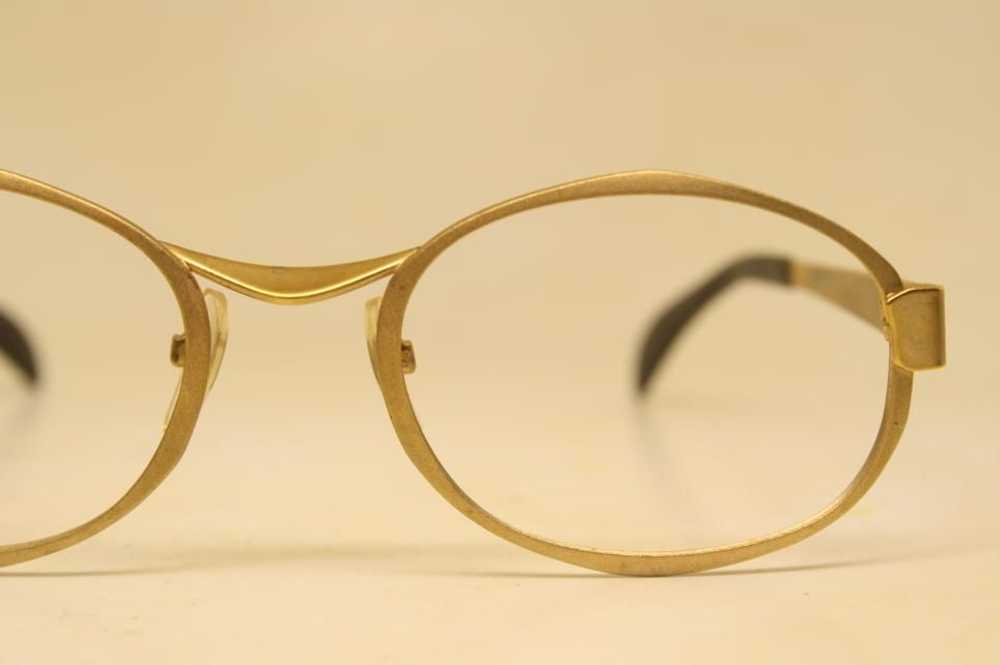 Vintage Gold Metal Eyeglasses Unused Vintage Eyew… - image 3