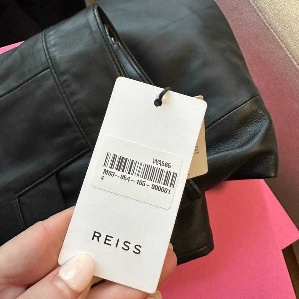 Reiss Leather mid-length skirt - image 3