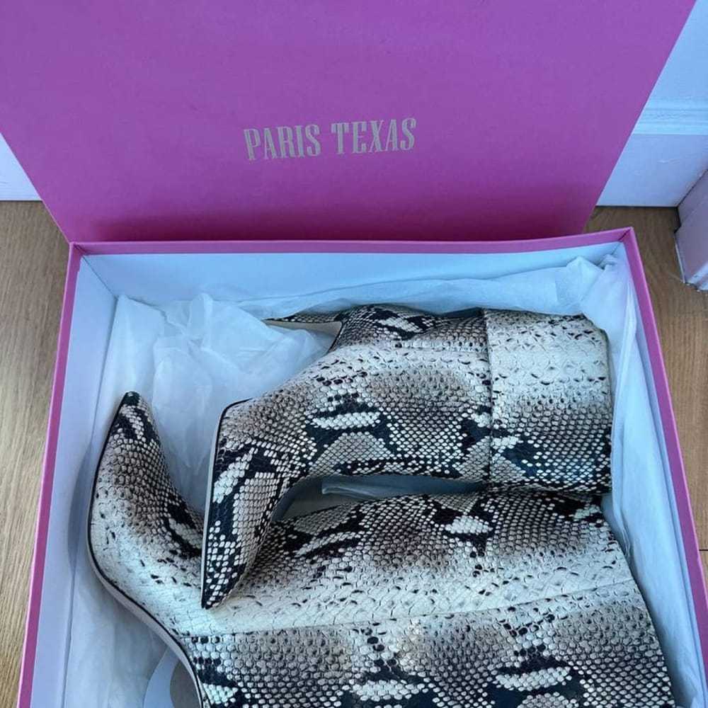 Paris Texas Python western boots - image 4