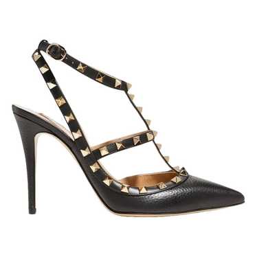 Valentino Garavani Rockstud Spike leather heels - image 1