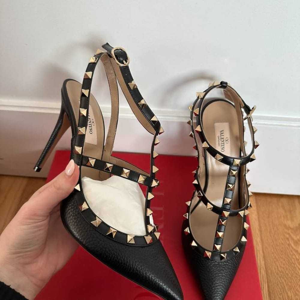 Valentino Garavani Rockstud Spike leather heels - image 2