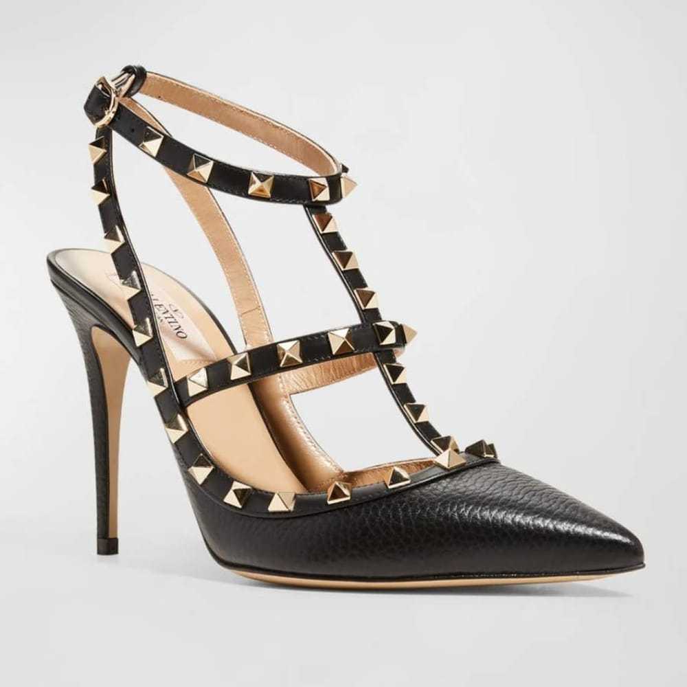 Valentino Garavani Rockstud Spike leather heels - image 6