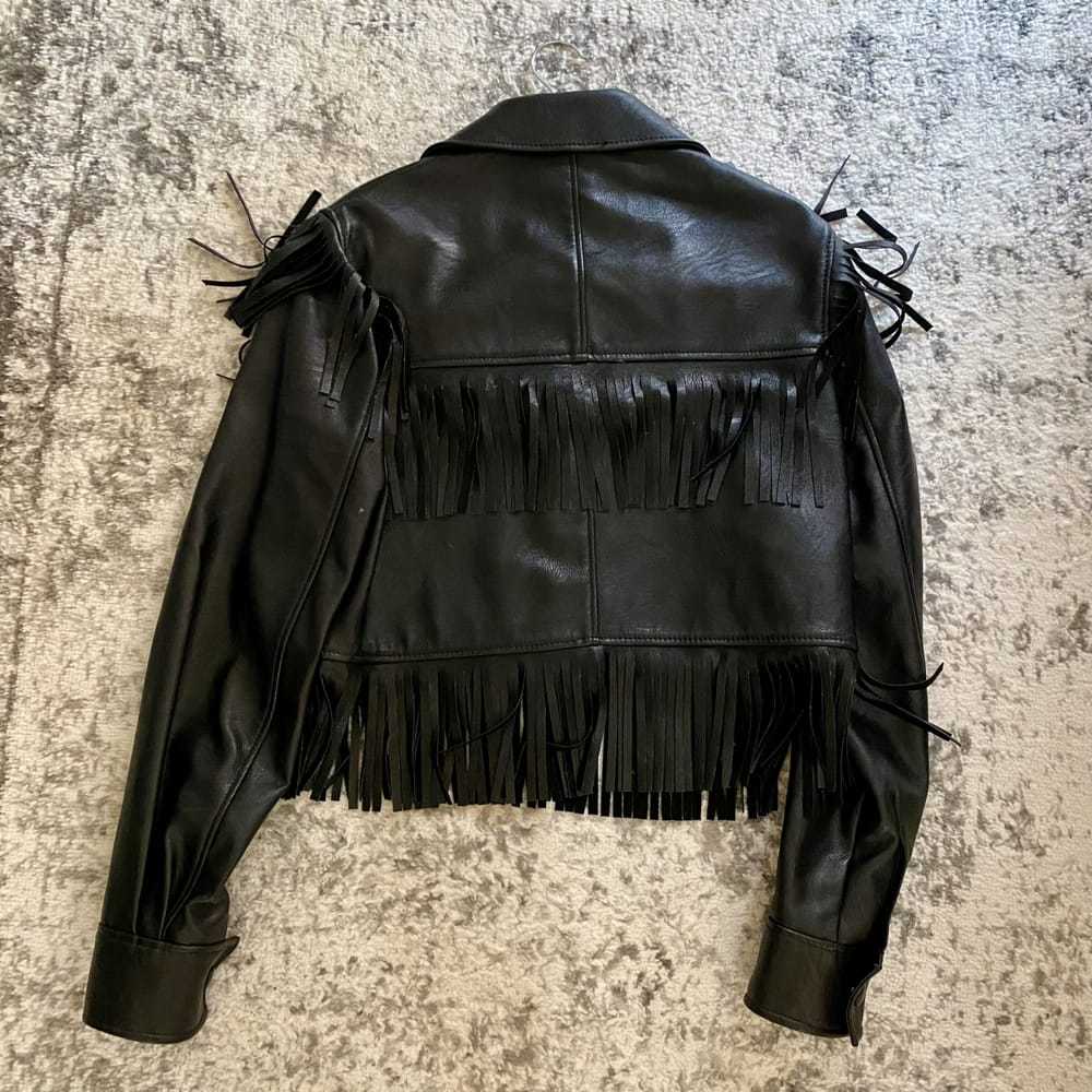 Stella McCartney Vegan leather biker jacket - image 5