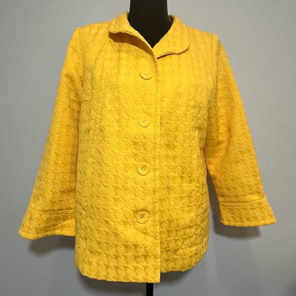 Yellow Jacket w/ Shoulder Pads - image 1