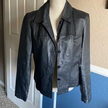 Vintage Newport News Leather Jacket Large - image 1