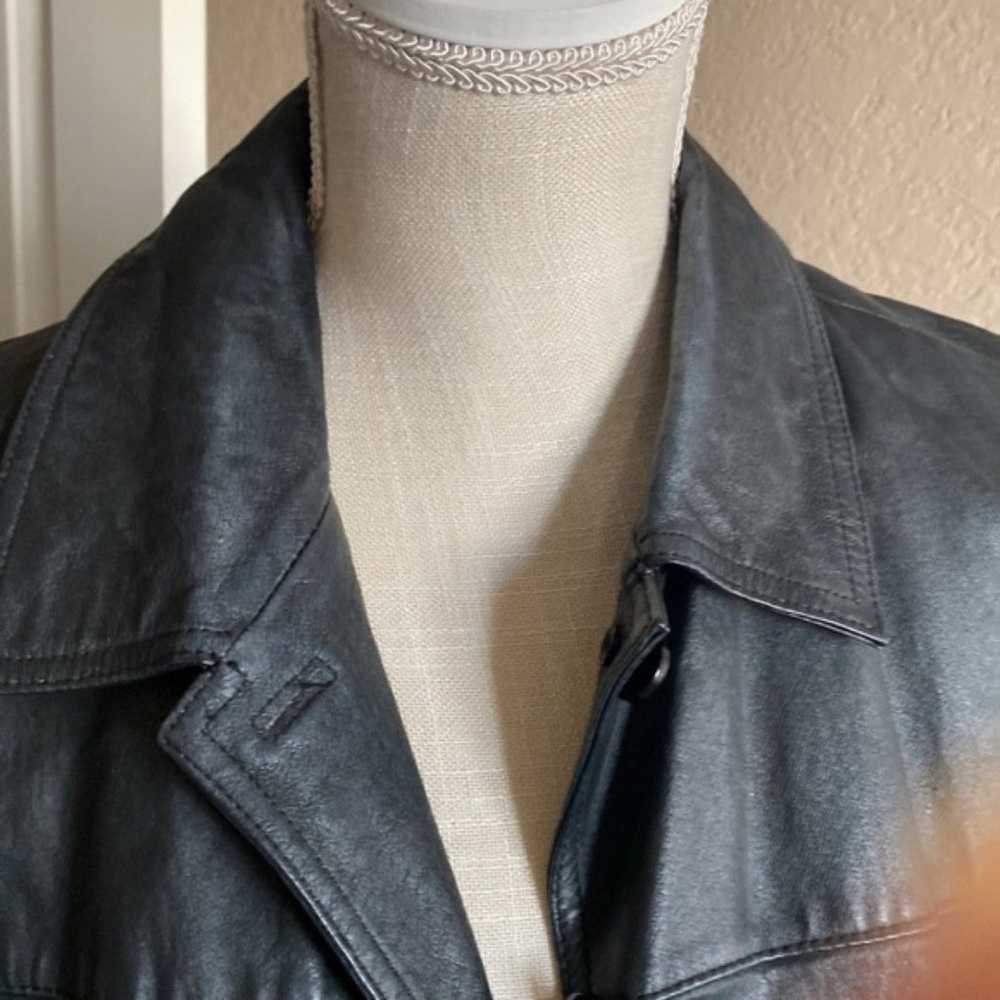 Vintage Newport News Leather Jacket Large - image 2