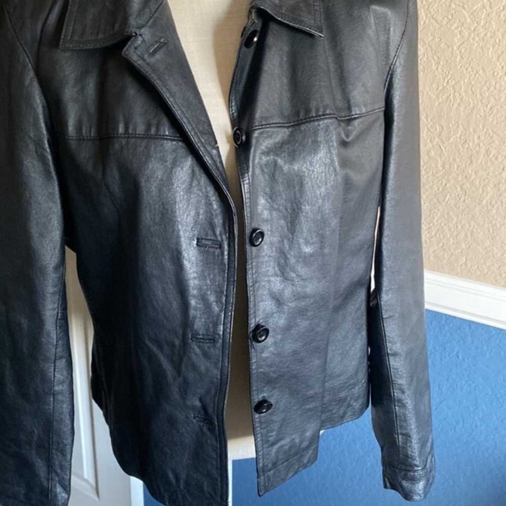 Vintage Newport News Leather Jacket Large - image 3