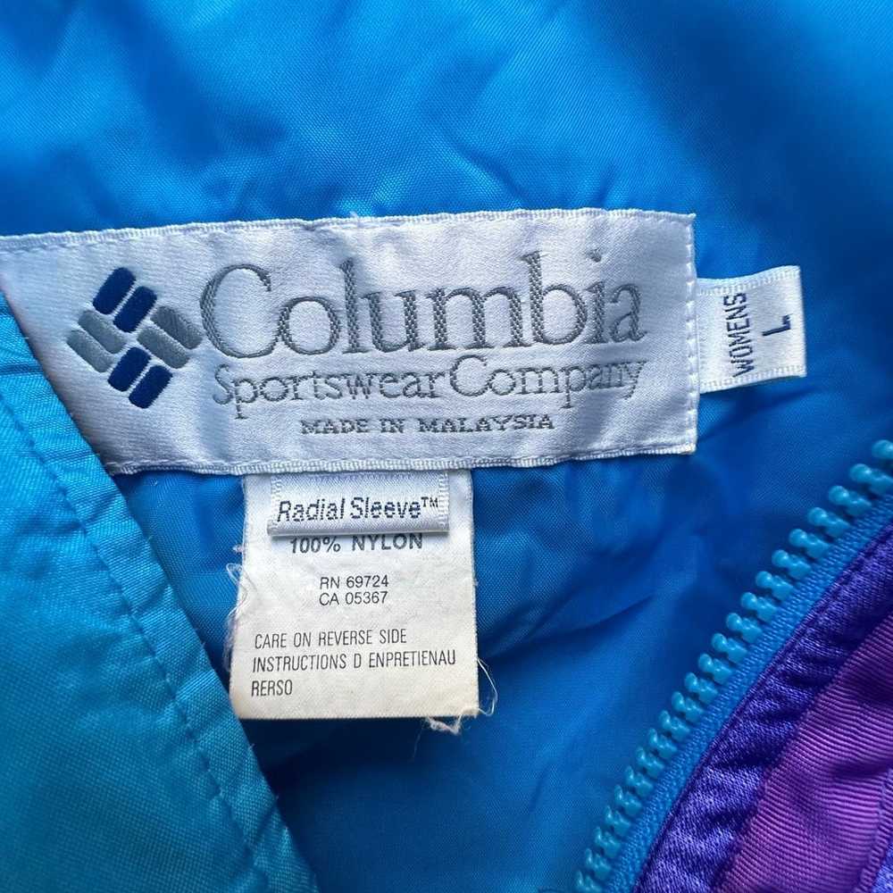 Vintage Women’s Columbia Radial Sleeve Jacket Sz … - image 10