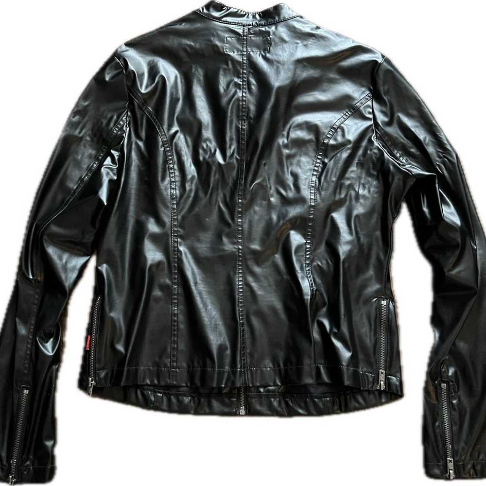 Tripp NYC Vintage Moto Jacket Slim Fit XXL-BLACK - image 2