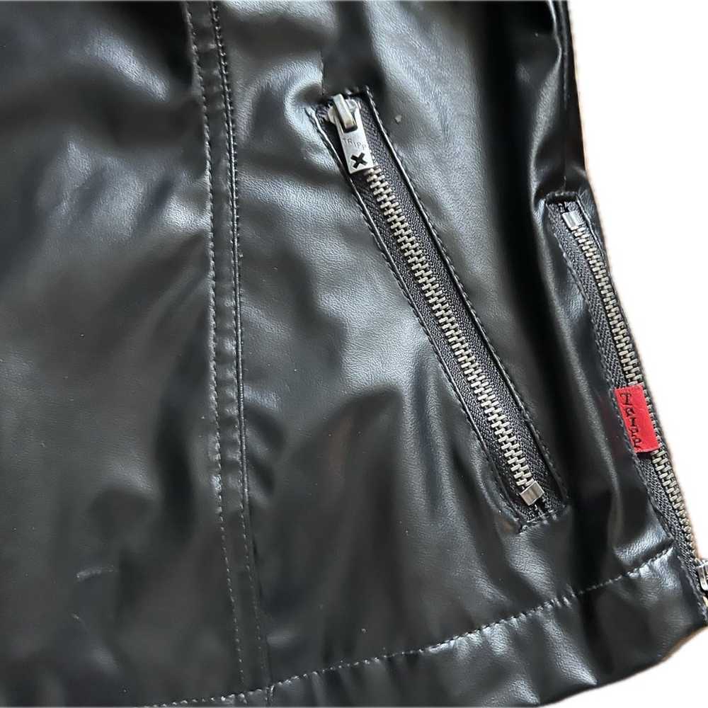 Tripp NYC Vintage Moto Jacket Slim Fit XXL-BLACK - image 3