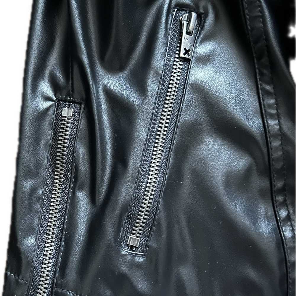 Tripp NYC Vintage Moto Jacket Slim Fit XXL-BLACK - image 4