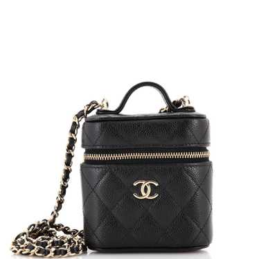 CHANEL Handle with Care Vanity Case with Chain Qui