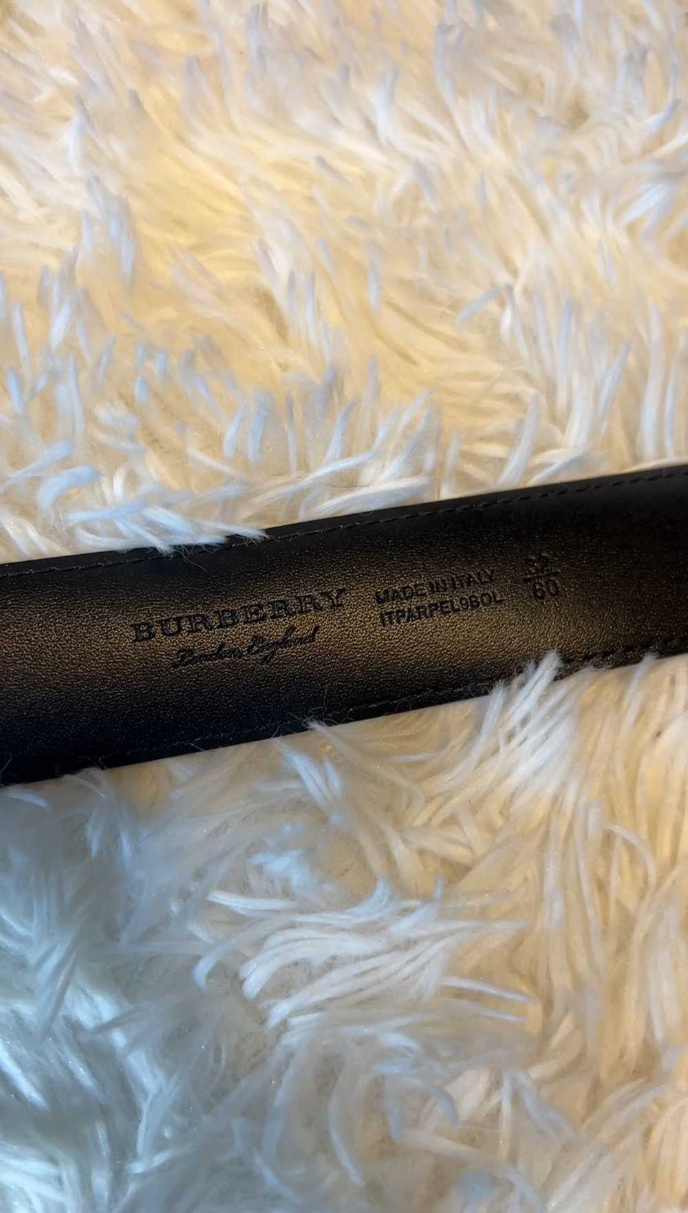 Burberry Burberry Plaque Buckle Belt George Hayma… - image 8