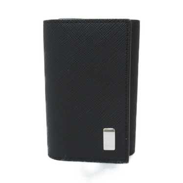 DUNHILL 6 key holders Black leather 22R2P14PS - image 1