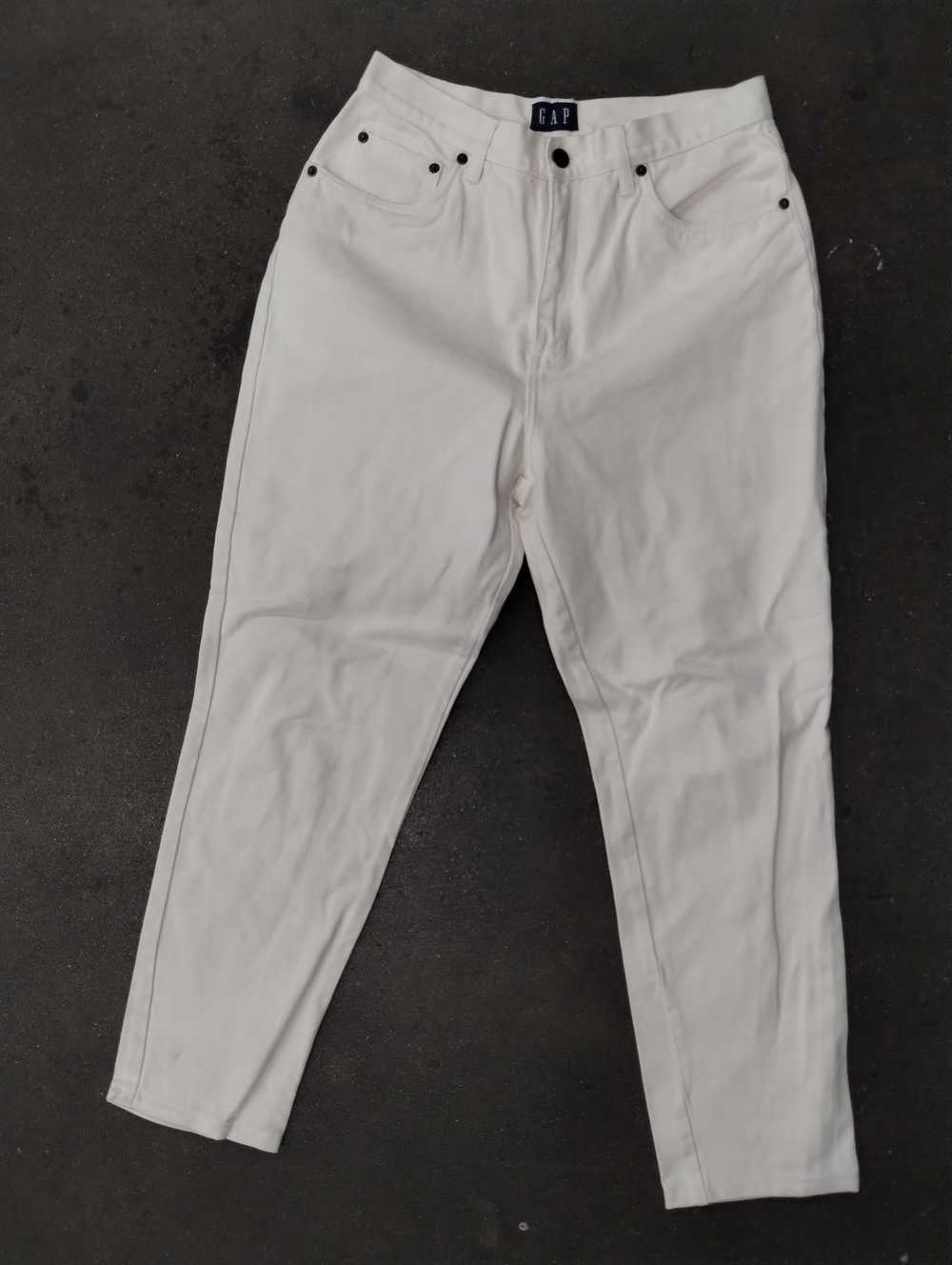 Gap × Streetwear × Vintage Vintaeg 90s Gap White … - image 1
