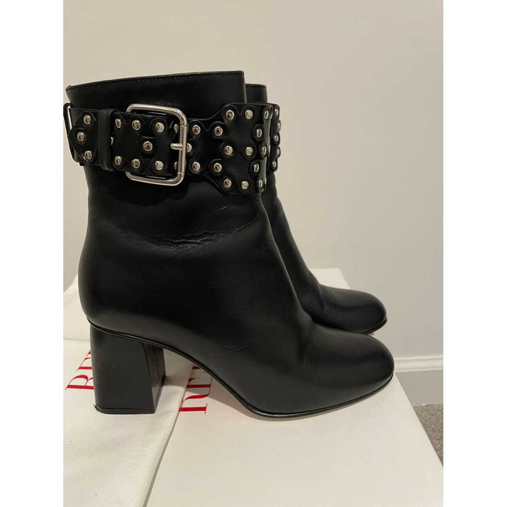 Red Valentino Garavani Leather boots - image 2