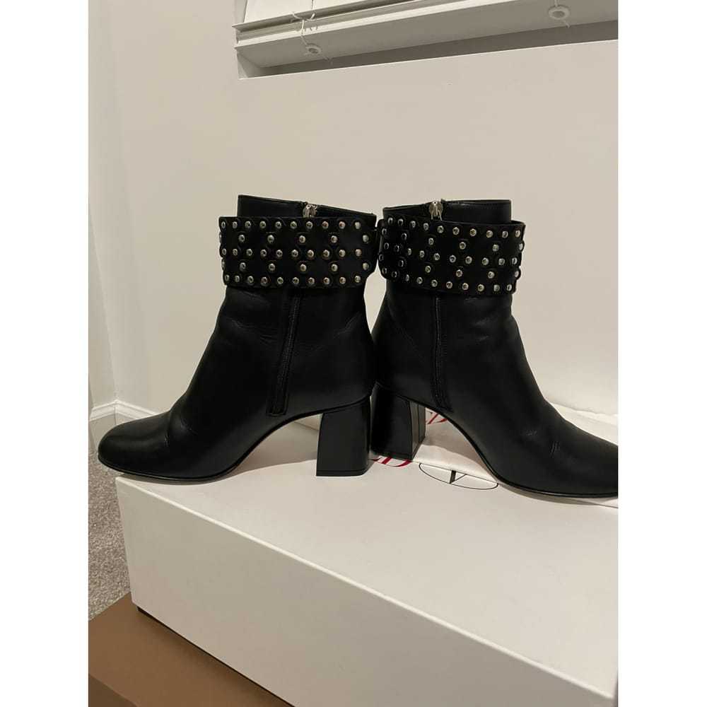 Red Valentino Garavani Leather boots - image 4