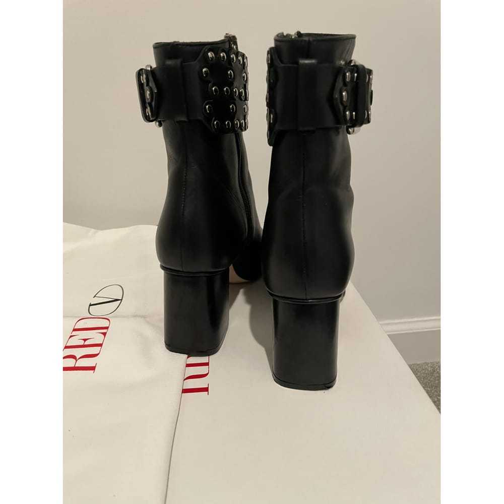 Red Valentino Garavani Leather boots - image 5