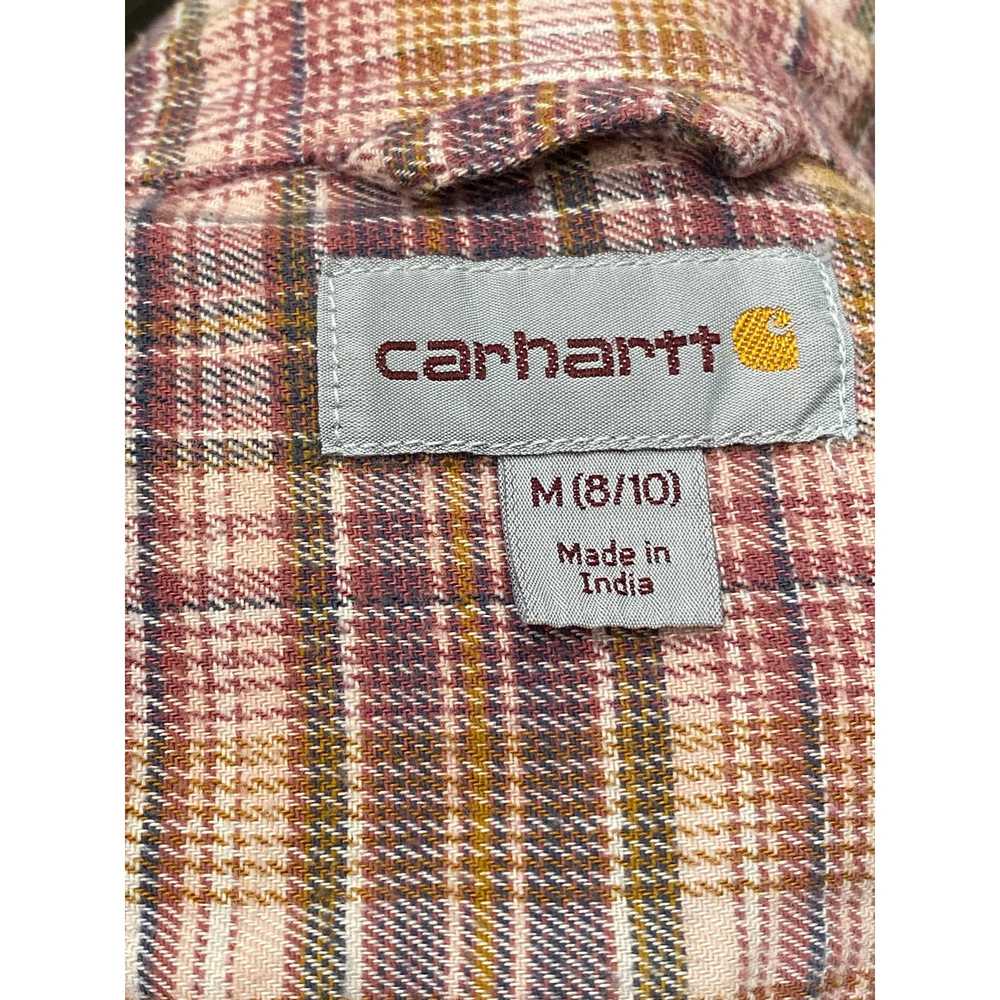 Carhartt Carhartt Flannel Shirt Womens Long Sleev… - image 5