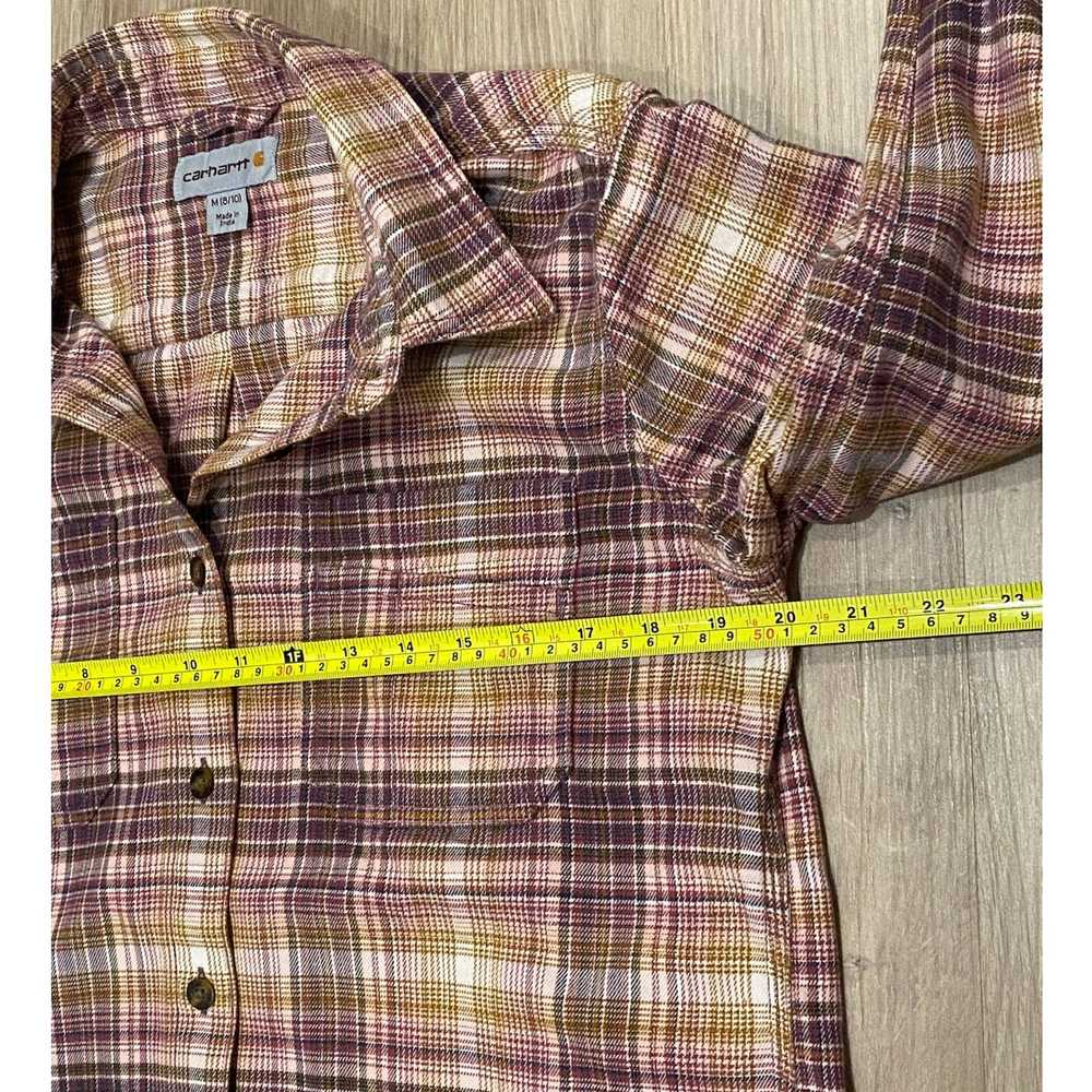 Carhartt Carhartt Flannel Shirt Womens Long Sleev… - image 6