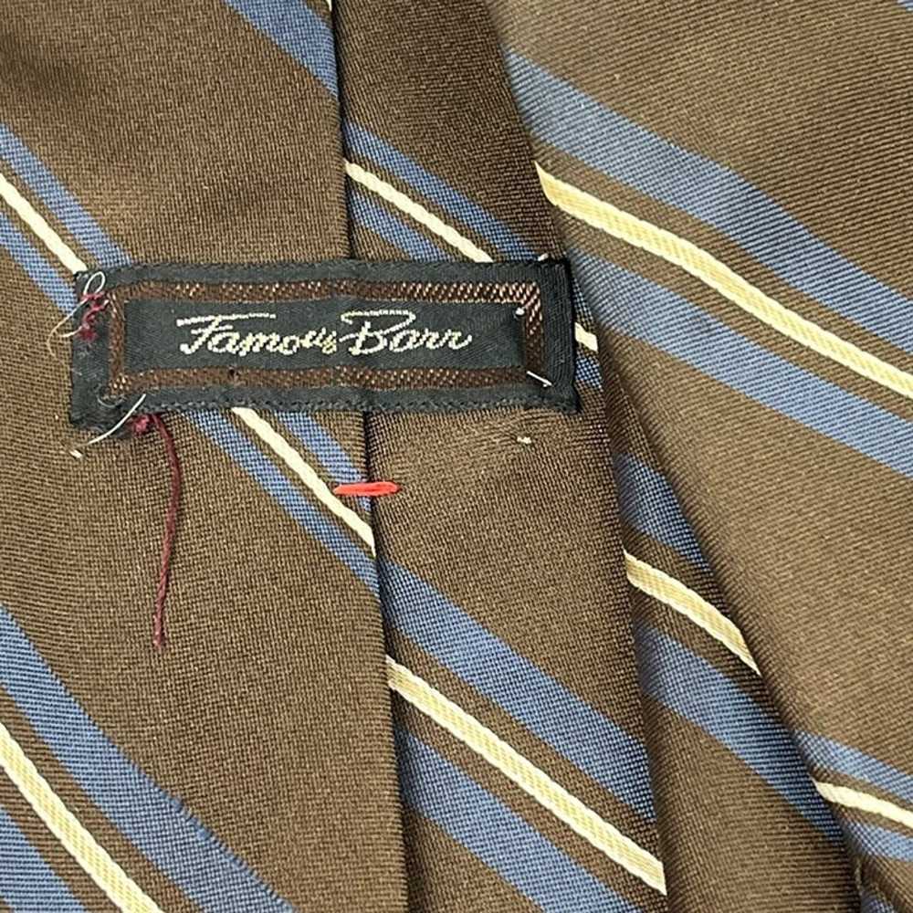 Lot of 5 Vintage Men's Neckties Striped Ties Asso… - image 7