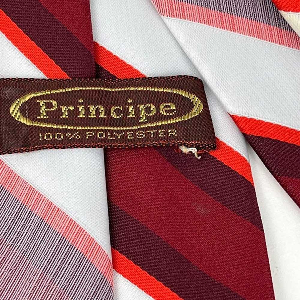 Lot of 5 Vintage Men's Neckties Striped Ties Asso… - image 8