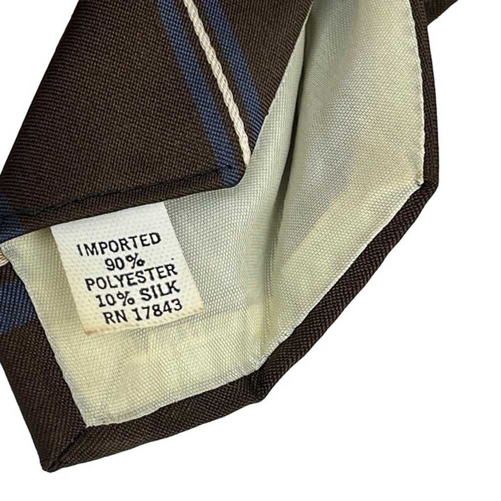Lot of 5 Vintage Men's Neckties Striped Ties Asso… - image 9