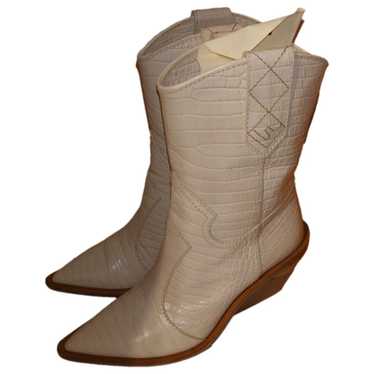 Fendi Cowboy leather western boots - image 1