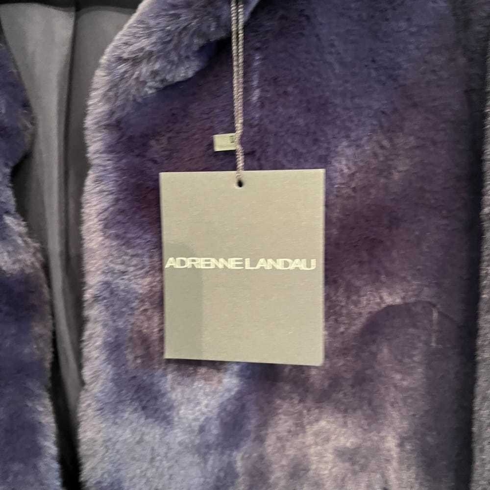 Adrienne Landau Faux fur coat - image 4