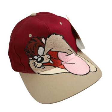 Vintage NWT Looney Tunes Taz Embroidered Hat