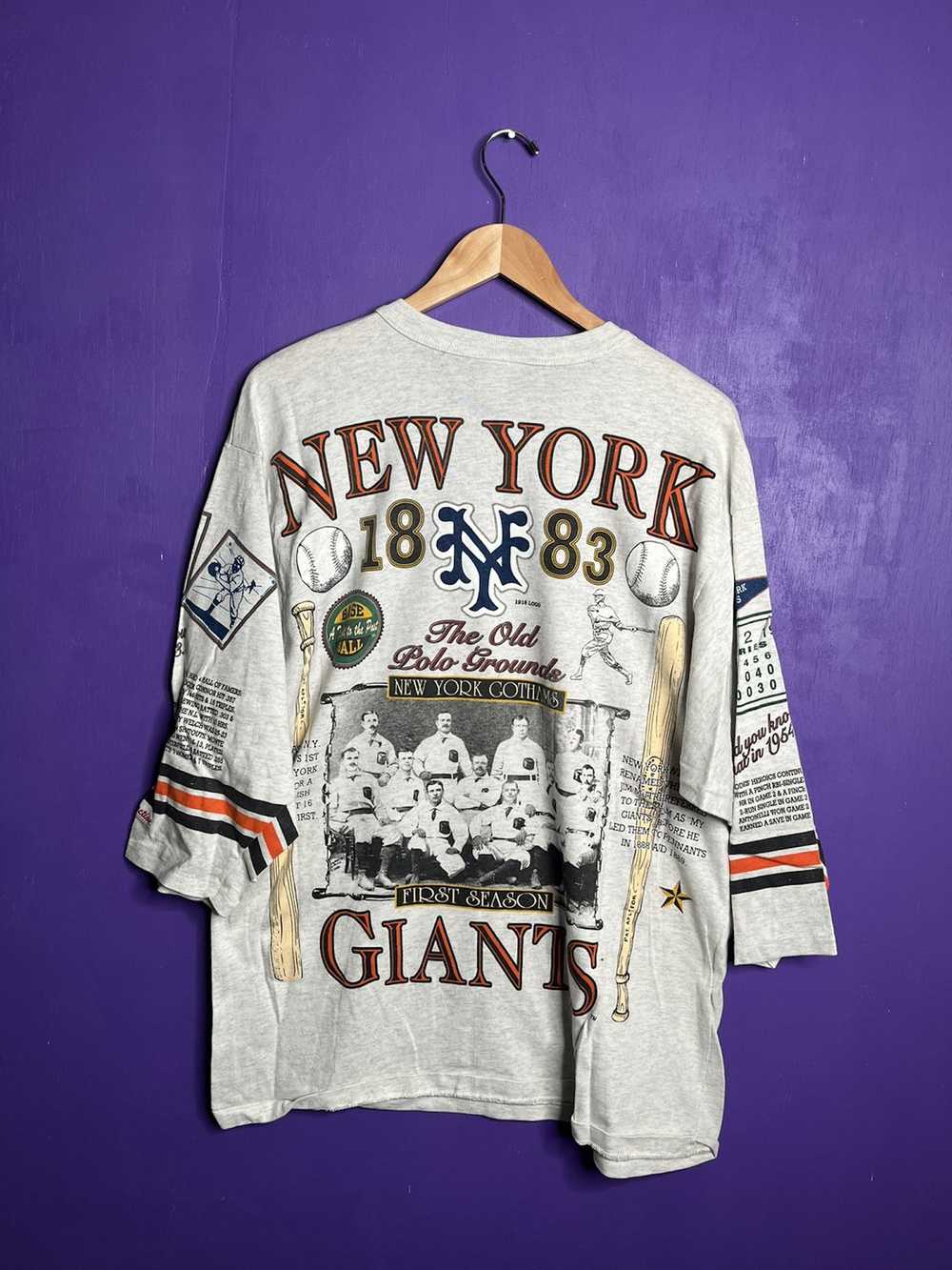 MLB × Vintage Vintage 90s Long gone New York Gian… - image 2