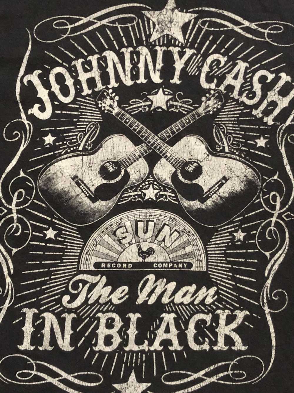 Streetwear Johnny Cash The Man In Black Sun Recor… - image 2