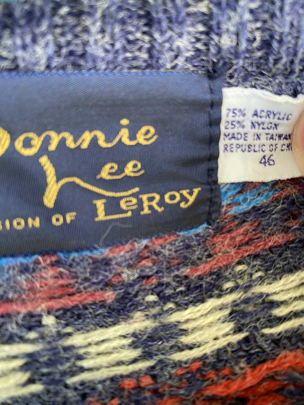 Vintage Bonnie lee multicolor cardigan - image 4
