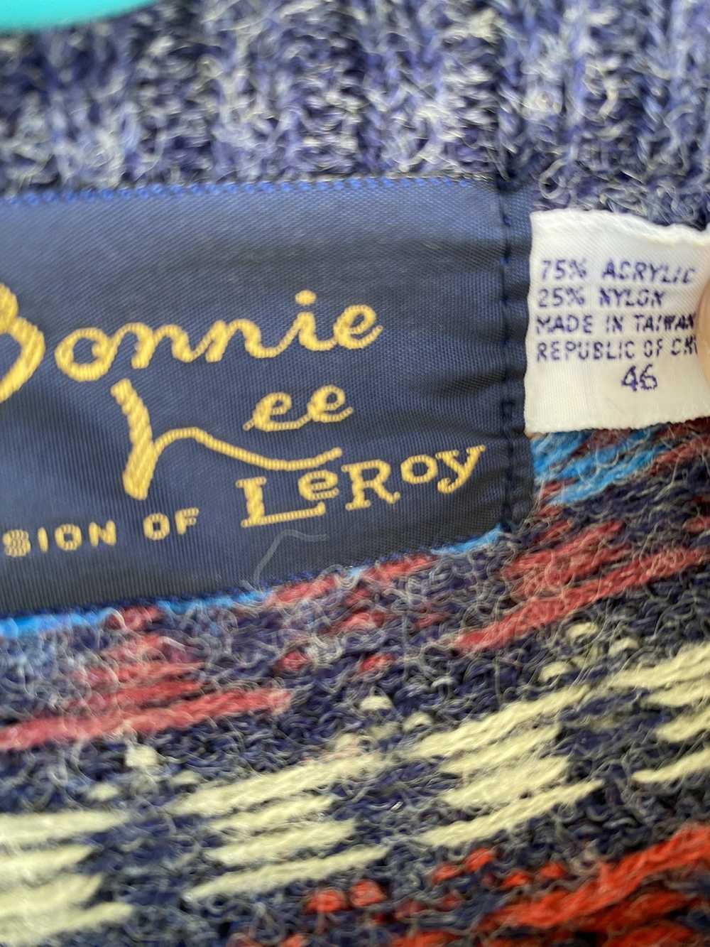Vintage Bonnie lee multicolor cardigan - image 5