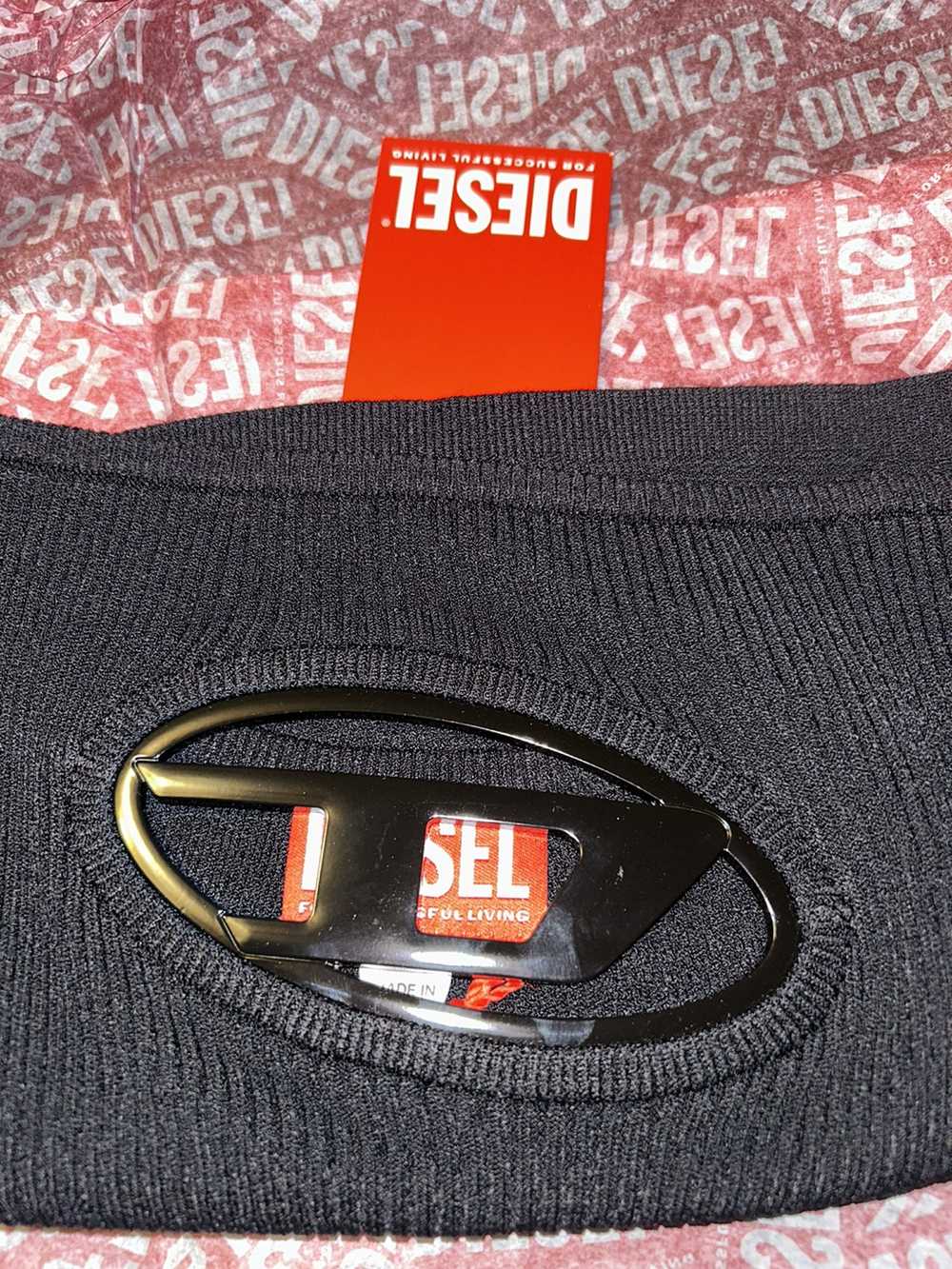 Diesel Diesel M-Clarksville A Knitwear Black Band… - image 3