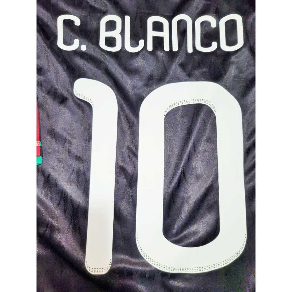 Adidas Blanco Mexico 2010 WORLD CUP Away Black So… - image 3