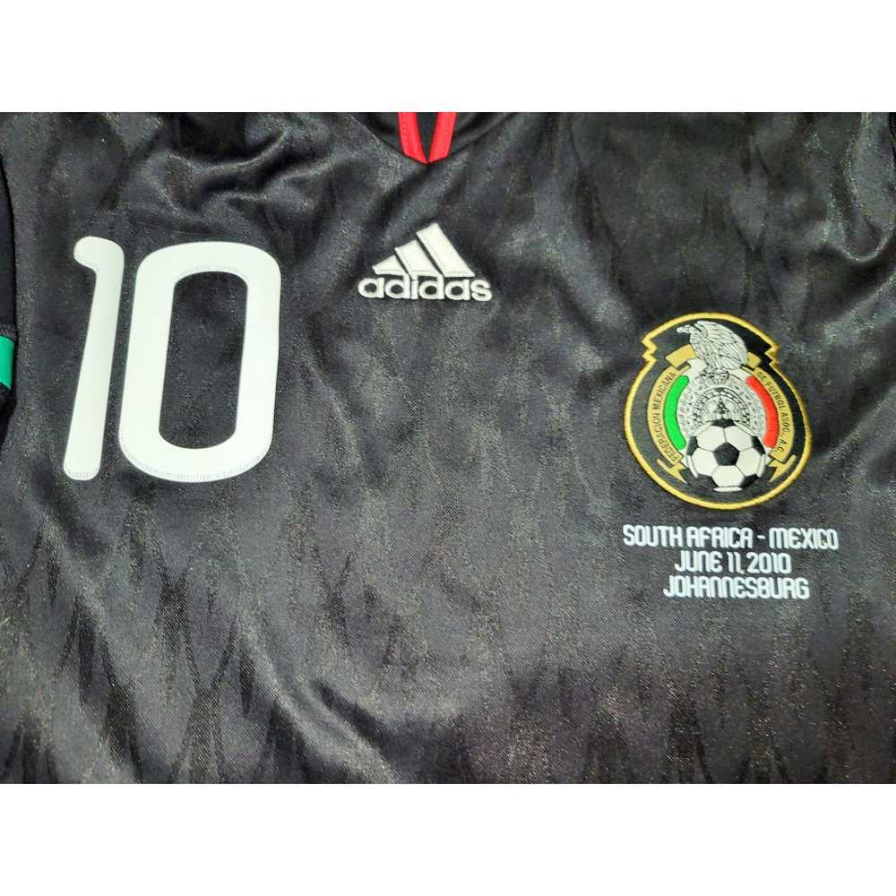 Adidas Blanco Mexico 2010 WORLD CUP Away Black So… - image 4